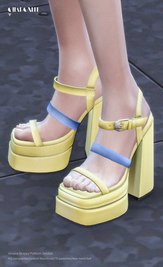 Versace Strappy Platform Sandals