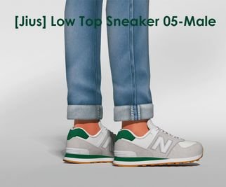 [Jius] Low Top Sneakers 05-Male