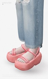 Melissa Airbubble Platform Sandals