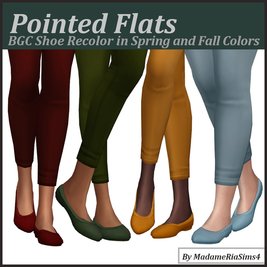 BG Pointed Flats