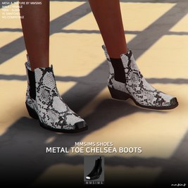 MMSIMS Shoes Metal toe Chelsea boots | MMSIMS