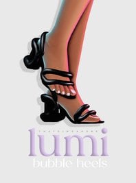 lumi bubble heels