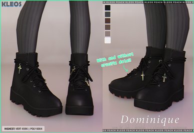 Dominique Male Ankle Boots by Kleos Sims