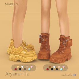 High Platform Ankle Boots For Toddler & Children [MM]