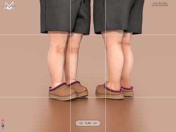 Suede Slippers (Toddler)