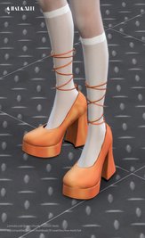 Lamoda Lost Queen Chunky Platform Heels