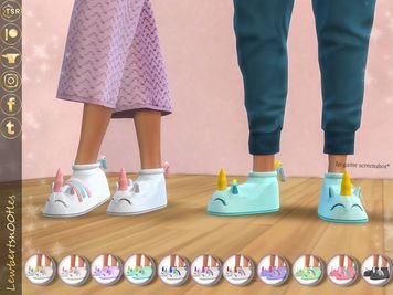 Unicorn Slippers [T-E]