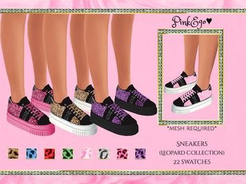 PinkEgo - Sneakers (Leopard Collection)