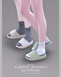 BED_TS4 FM Almost monday slippers