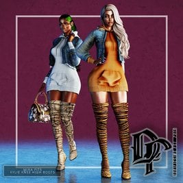 MIRA FITS/ KYLIE KNEE HIGH BOOTS