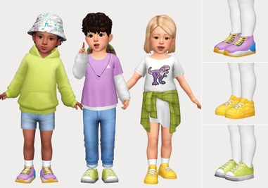 Toddler Shoes Collection ( Sneakers / Tied Boots ) [MM]