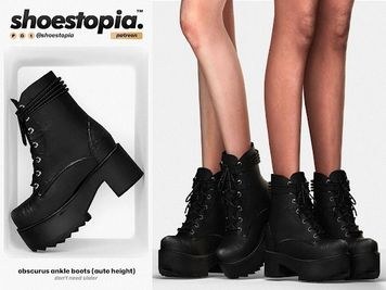 Obscurus Ankle Boots