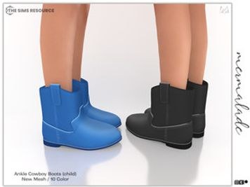 Ankle Cowboy Boots (child) S240