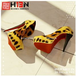 Animal Printed Platform Pumps