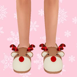 Jius Reindeer Slippers Children Conversion