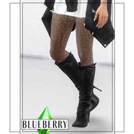 Blueberry - Socialite Knee High Boots