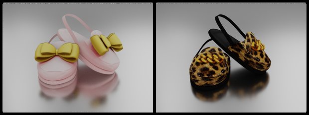 Fofuxa and Mini Fashionista Slippers updated for Infants
