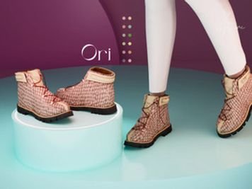 Ori - female leather ankle boots
