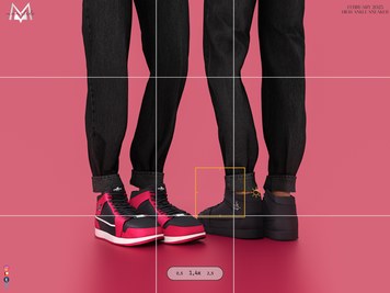 MERMALADE High Ankle Sneaker (Male)