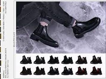 The Sims Resource | Forsythia chelsea boots