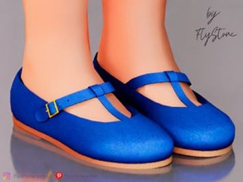 Child Polished Ballet Flats