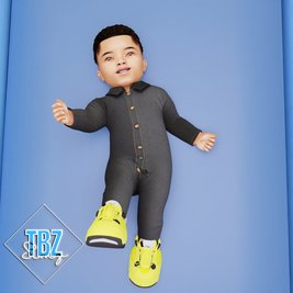 Infant Retro 4 Slippers