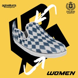 IDxA Loafer Checkered Women