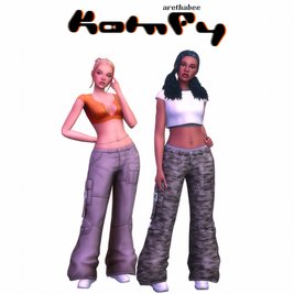 Komfy Collection ( Hairs / Jeans / Waist Chain / Top / Sneakers / Cargo Jeans ) [MM]