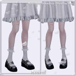 [KIKIW]Rebellious Sandwich - Platform Shoes