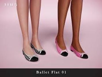 Jius : The Bow Collection Part II [Jius] Ballet Flat...