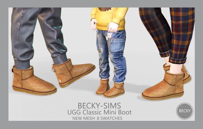 BECKYSIMS-UGG Classic Mini Boots