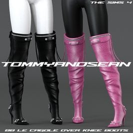 BB LE CAGOLE OVER KNEE BOOTS AND BB WADERS BOOTS
