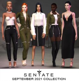 Virgo Season Outfit Collection ( Jacket / Jumpsuit / Skirt / Dress / Corset / Boots / Sandals / Hairs ) [MM]
