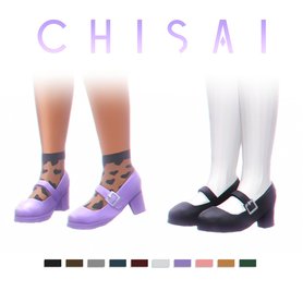 Platform Shoes with Buckles [MM]