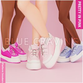BlueCrave Sneakers - (Platform Shoes for  Women, AlphaCC Collection, Stylish Female Footwear)