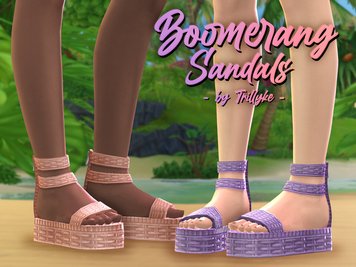 Boomerang Sandals