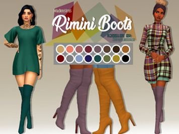 Rimini Thigh High Boots Recolor