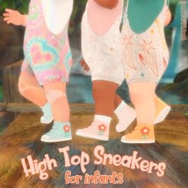 ❀Jius High Top Sneakers conversion for Infants❀