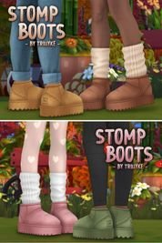 Sims 4 Boots: 33+ Maxis Match Ugg Boots, Ankle Boots, and More