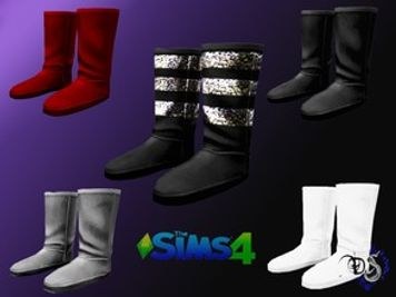 Duhsims Monochrome Booties