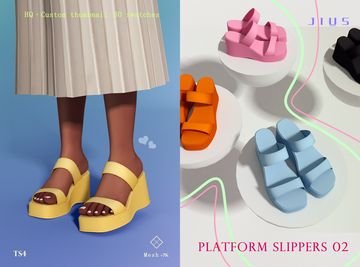 Platform Slippers Collection [Alpha]