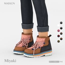 Colorful Fury Ankle Boots For Toddlers [MM]