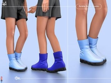 Ankle Sock Boots S423 (Child)