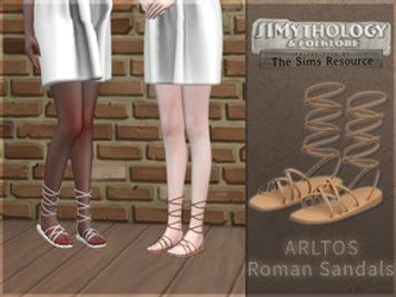 SIMYTHOLOGY Roman sandals Female