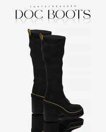 doc knee high boots