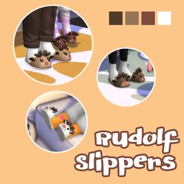 RUDOLF SLIPPERS! (All Age)