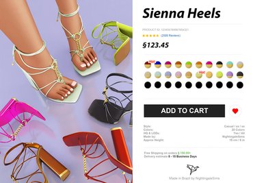Sienna Heels for Early Access