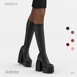 Under The Knee Boots with High Platforms [MM]