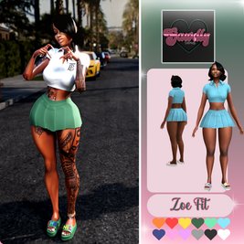 Zoe Set ! UPDATED SANDALS!