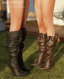 LEATHER BOOTS